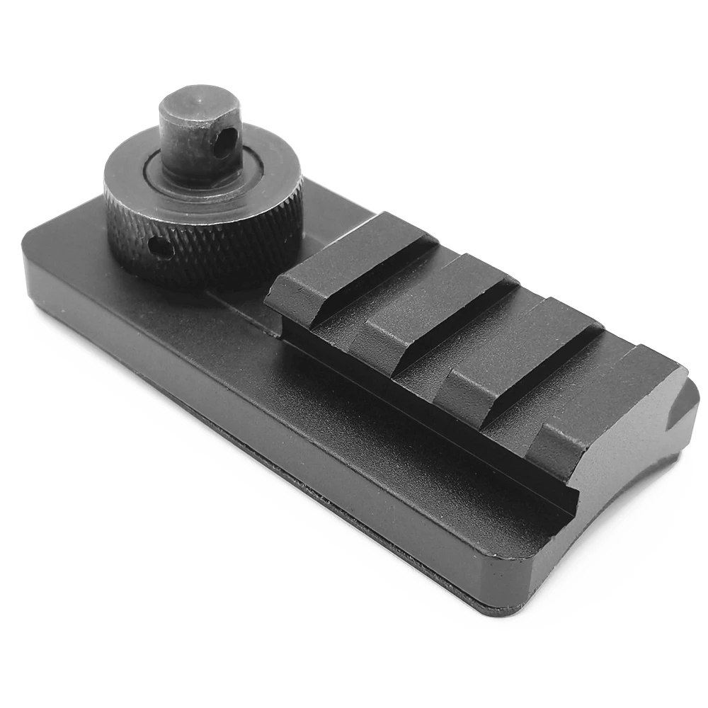 Bipod Rifle Mount - Adaptador de riel Picatinny con perno