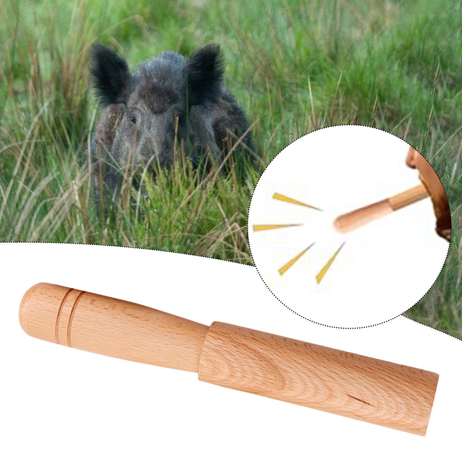 Game Call Whistle - Silbato de caza de jabalí natural,