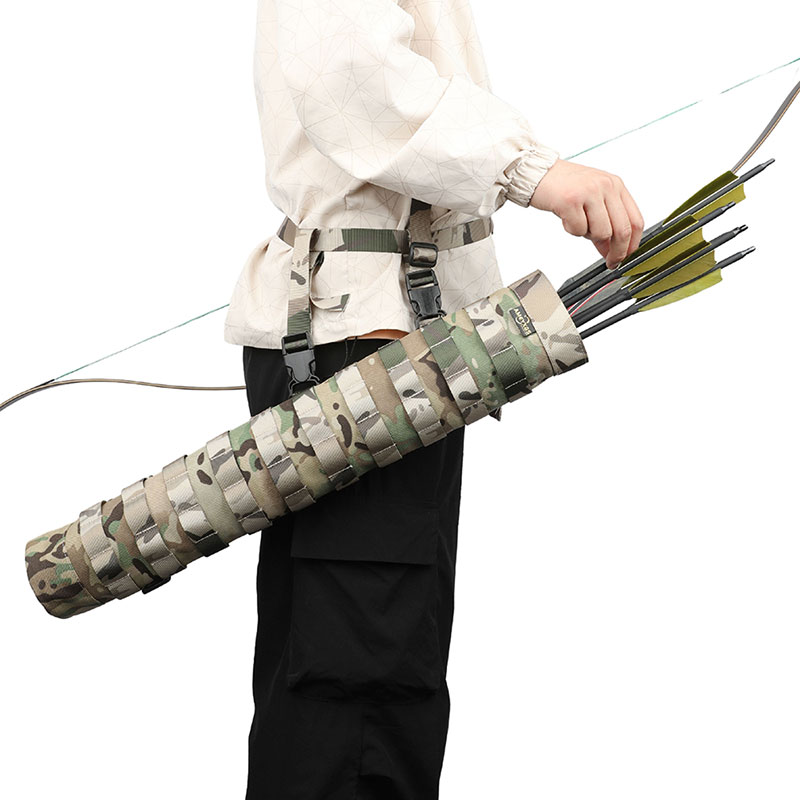 Quiver Arrow Back - Bolsa para flechas de arquería de