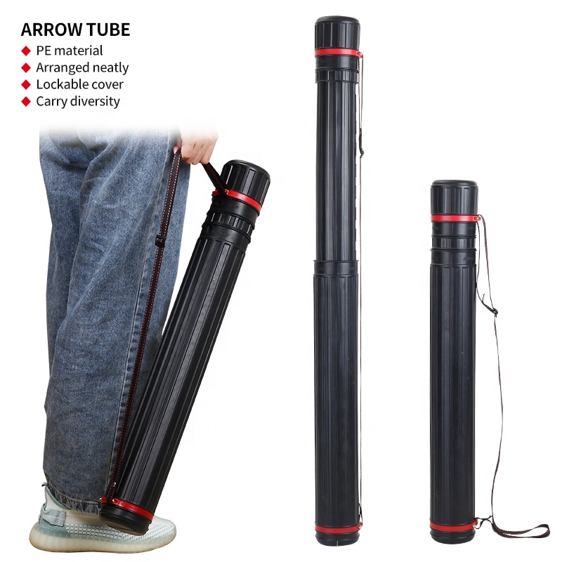Quiver Arrow Back - Estuche para flechas telescópico extensible con