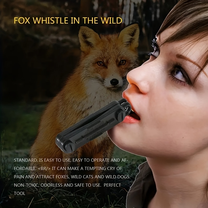 Game Call Whistle - Fox al aire libre abajo Fox