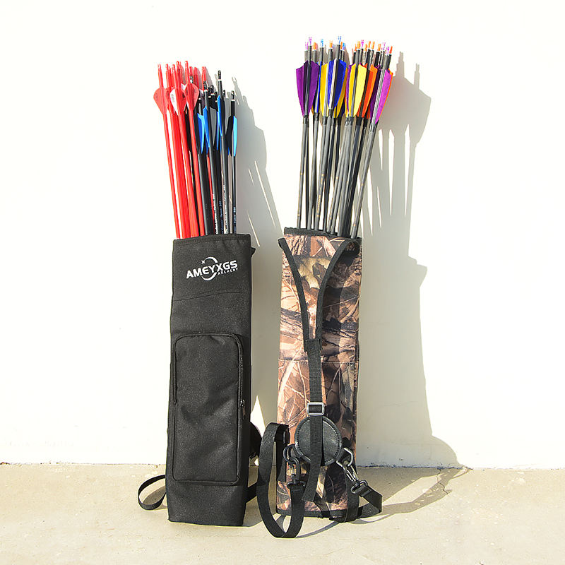 Carcaj trasero de lona de camu - Quiver Arrow Back reseña y precio