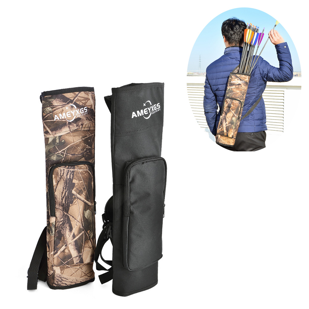 Carcaj trasero de lona de camu - Quiver Arrow Back reseña y precio