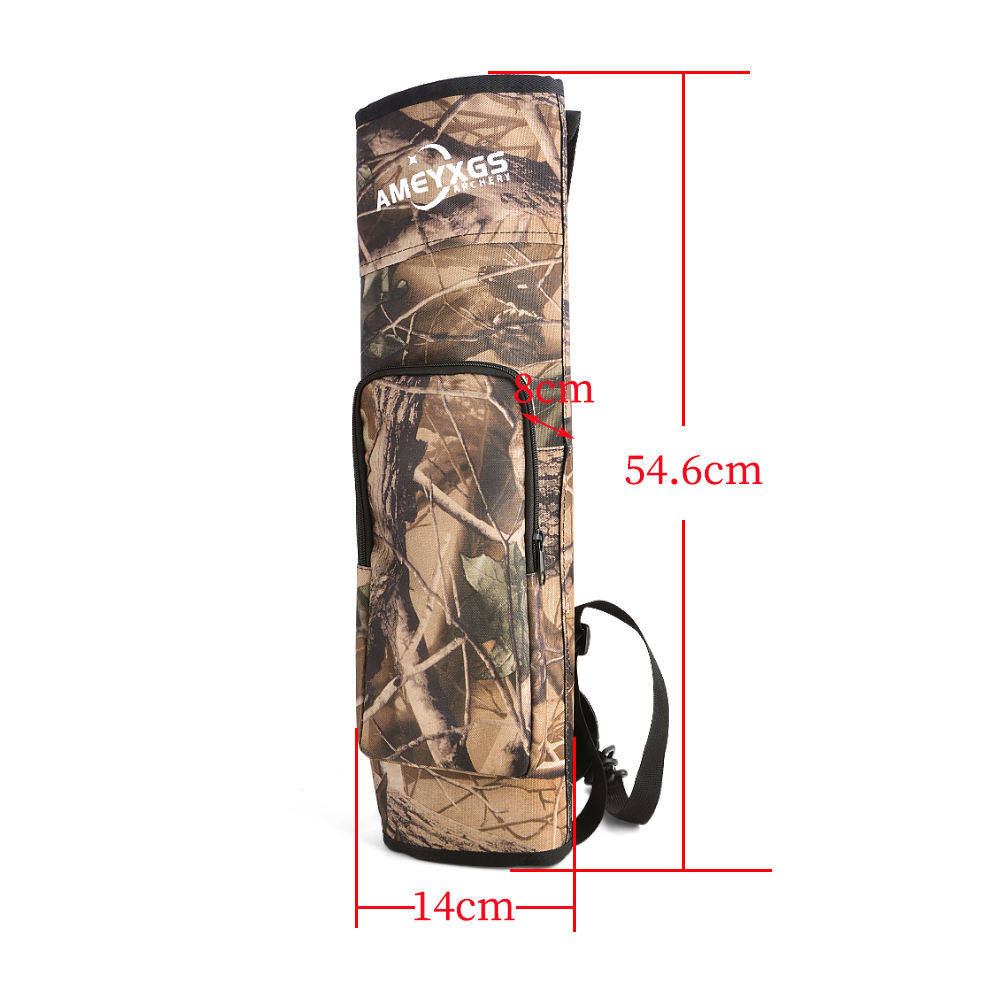 Carcaj trasero de lona de camu - Quiver Arrow Back reseña y precio