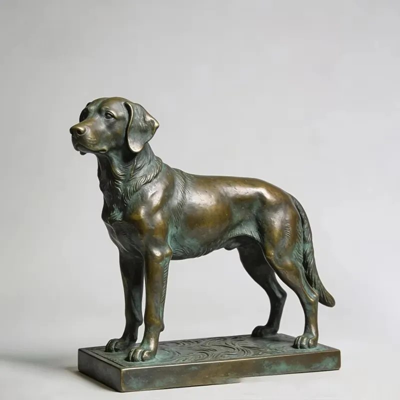 Escultura de Perro de Caza de  - Outdoor Hunting Dog Statue reseña y precio