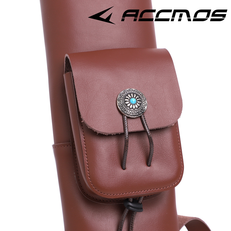 Carcaj de cuero de vaca para t - Quiver Arrow Back reseña y precio