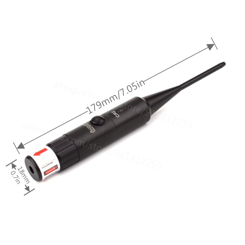 Kit de mira láser táctica verd - Laser Boresighter Kit reseña y precio
